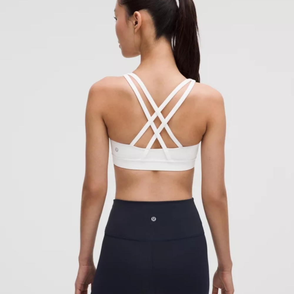 lululemon athletica Energy Bra Medium Support, B-D Cups Size Dot 8 - Picture 2 of 6